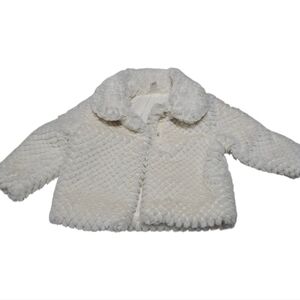 Cat & Jack Faux Fur Jacket Coat 18 Months